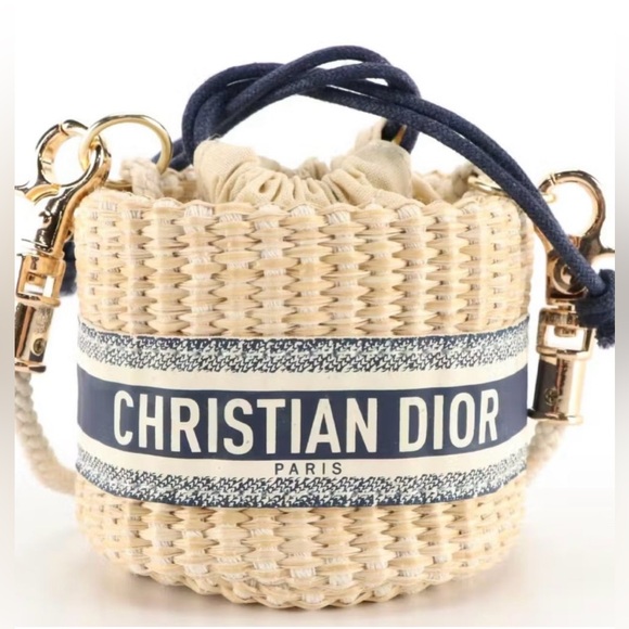 NIB Mini Christian Dior Beauty VIP Drawstring Crossbody Bag - Picture 2 of 7